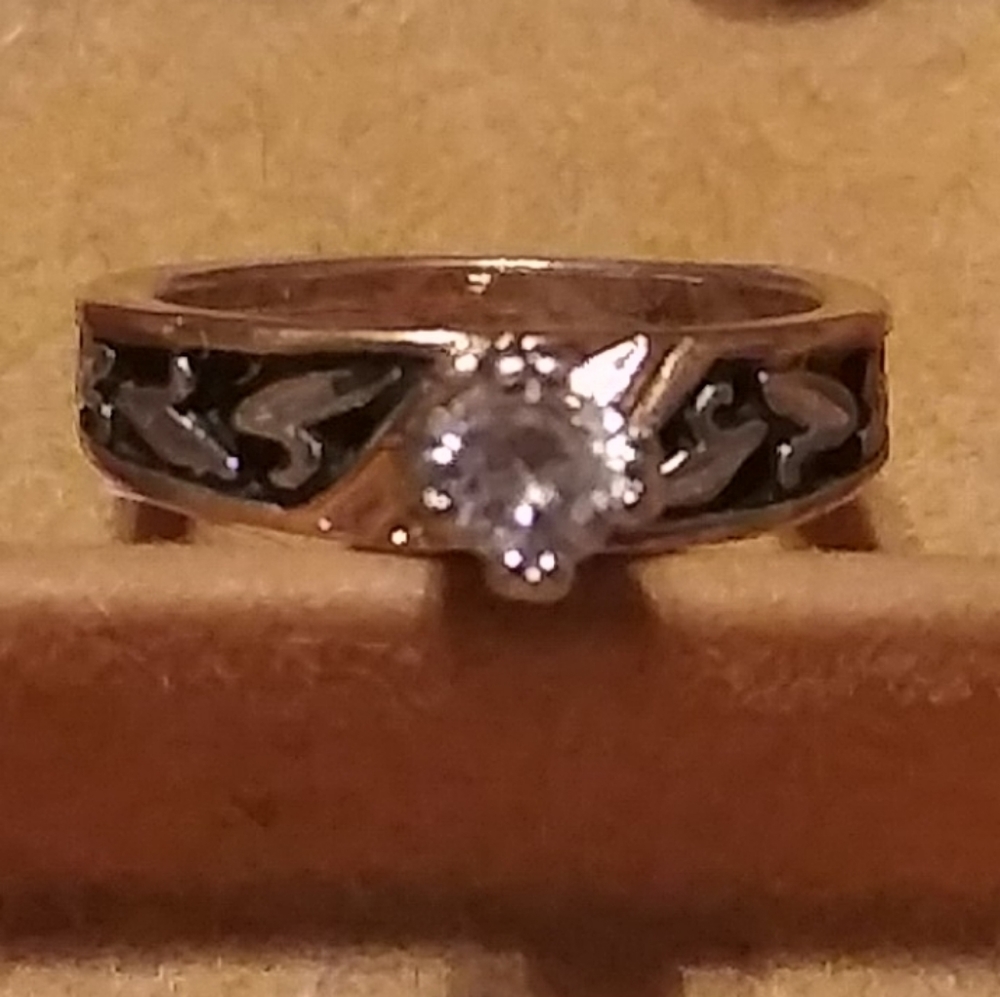 Vintage Lab Diamond Ringl